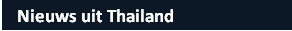 Nieuws uit Thailand
